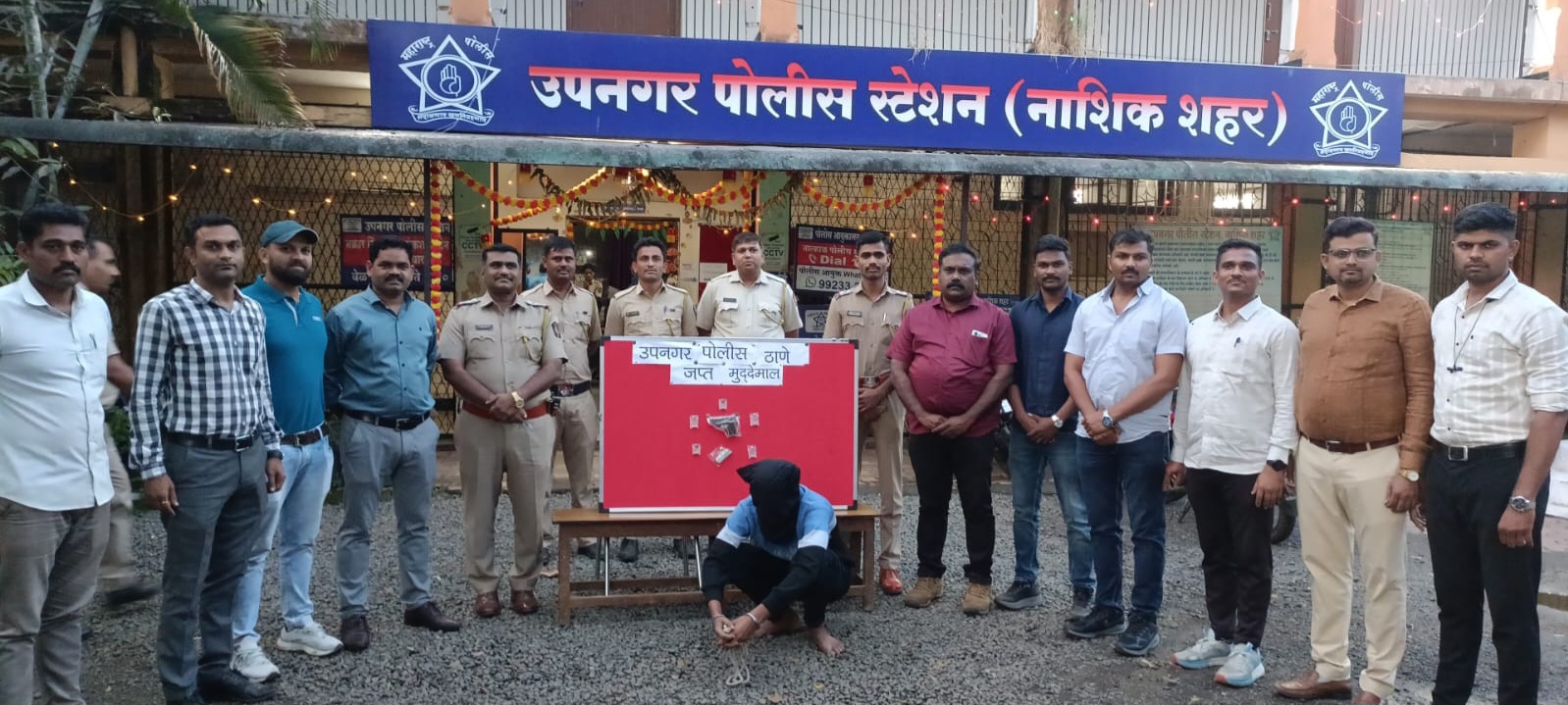 फर्नांडीसवाडी फायरिंग प्रकरणातील मुख्य आरोपीला उपनगर पोलिसांकडून अटक; पिस्तुल आणि काडतुसे जप्त