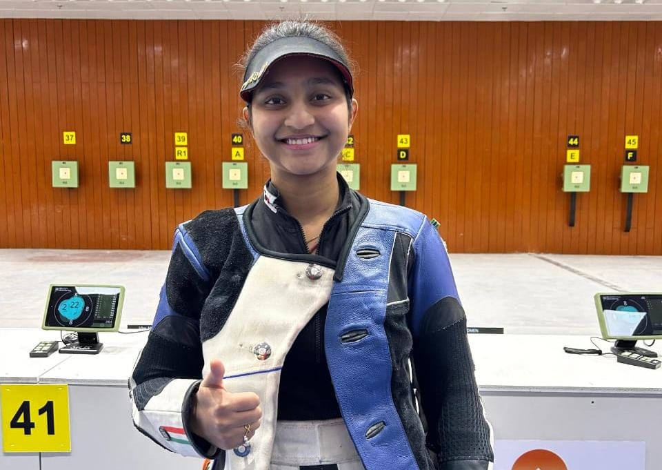 38व्या राष्ट्रीय क्रिडा स्पर्धेत नाशिकच्या आर्या बोरसेला पदक