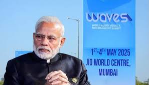 वेव्हज् परिषदेचे पंतप्रधान मोदींच्या हस्ते उद्घाटन
